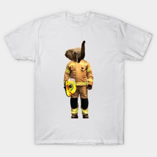 Elephant Firefighter T-Shirt